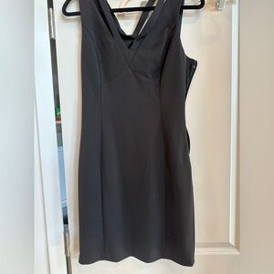 Strappy little black dress